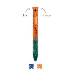 TWO COLOUR BALLPOINT PEN TIGER